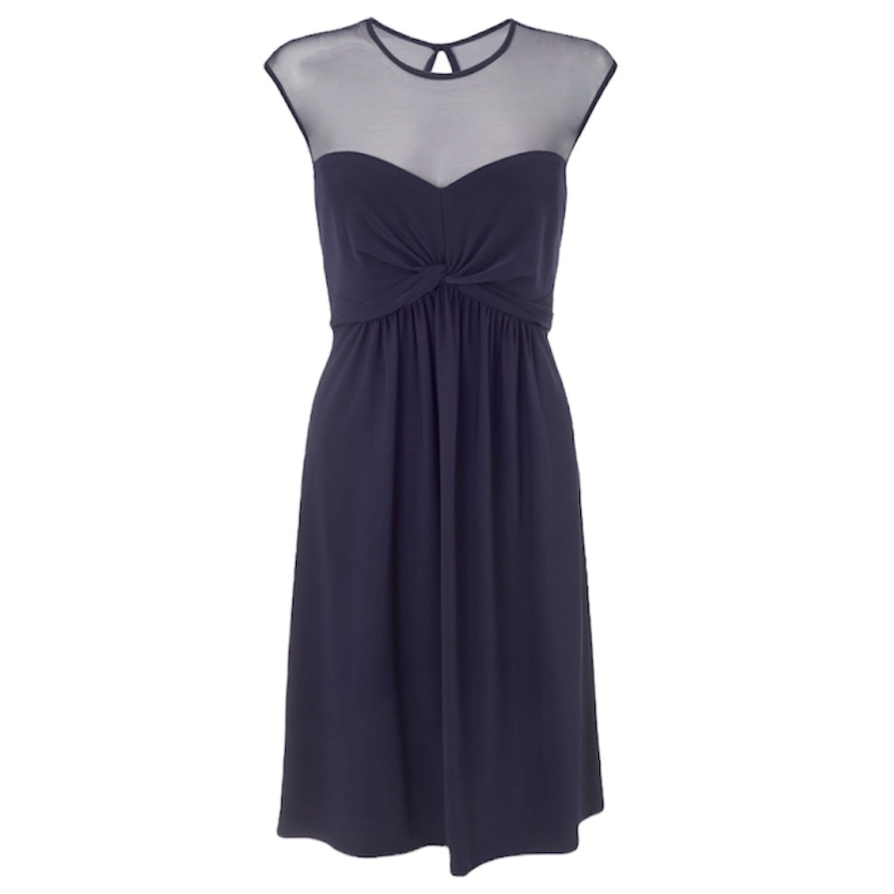 Ariella London Charlie Short dress navy size UK 16 or US 12